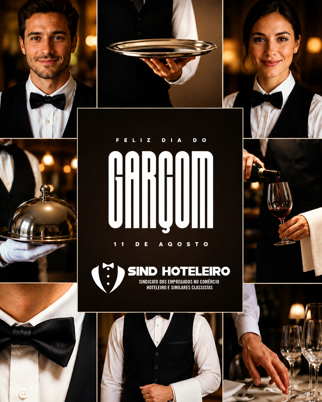 Parabéns pelo dia do Garçon